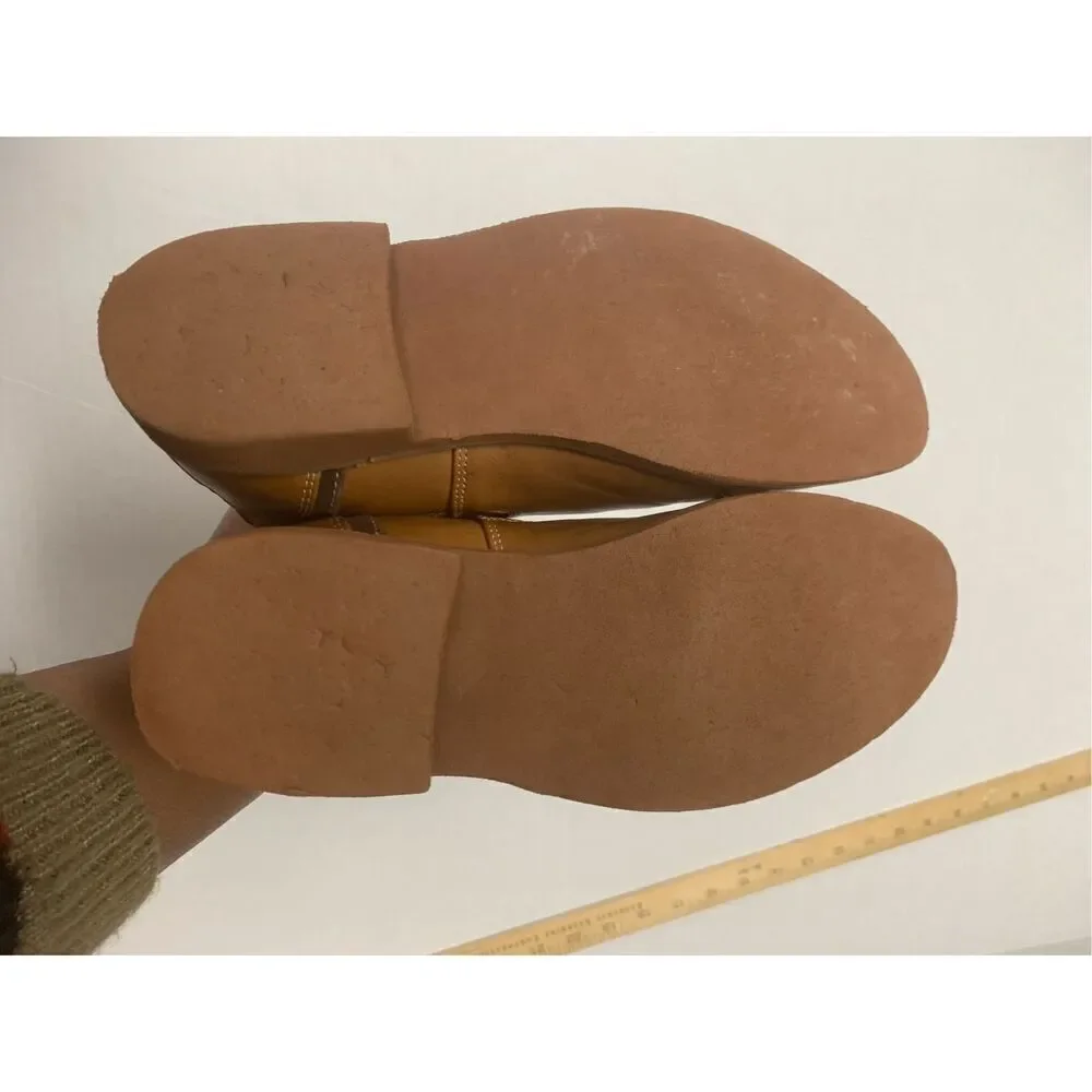 Girls Tan Cute Booties